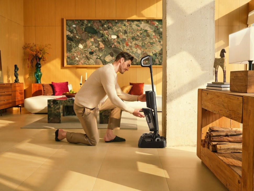 Пылесос Roborock Wet and Dry Vacuum Cleaner F25 ACE Combo WD5M6A (с русской озвучкой, черный)