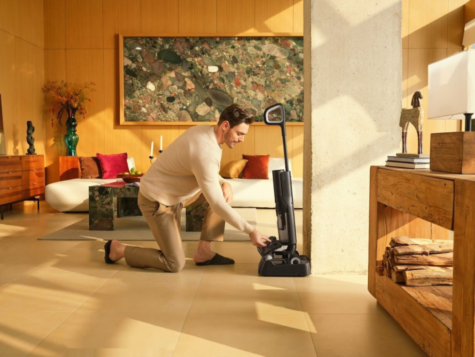 Пылесос Roborock Wet and Dry Vacuum Cleaner F25 ACE Combo WD5M6A (с русской озвучкой, черный)