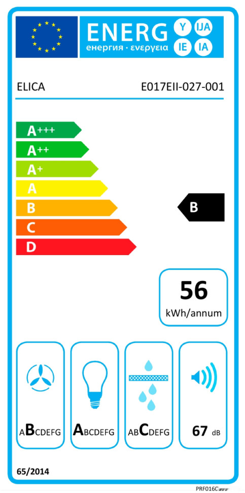 Вытяжка Elica Lever IX/A/86