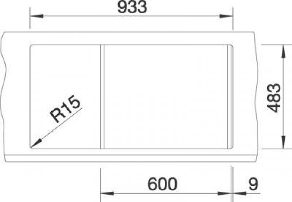 Кухонная мойка Blanco Tipo 6S Basic