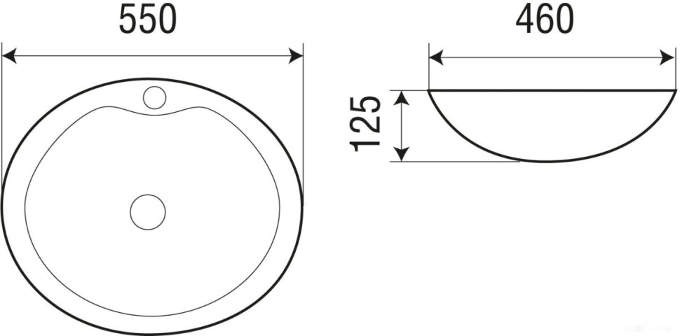 Умывальник Weltwasser Elbach 1147 Умывальник Weltwasser Elbach 1147