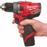 Дрель-шуруповерт Milwaukee M12 FDD-602X 4933459820 (с 2-мя АКБ, кейс) Дрель-шуруповерт Milwaukee M12 FDD-602X 4933459820 (с 2-мя АКБ, кейс)