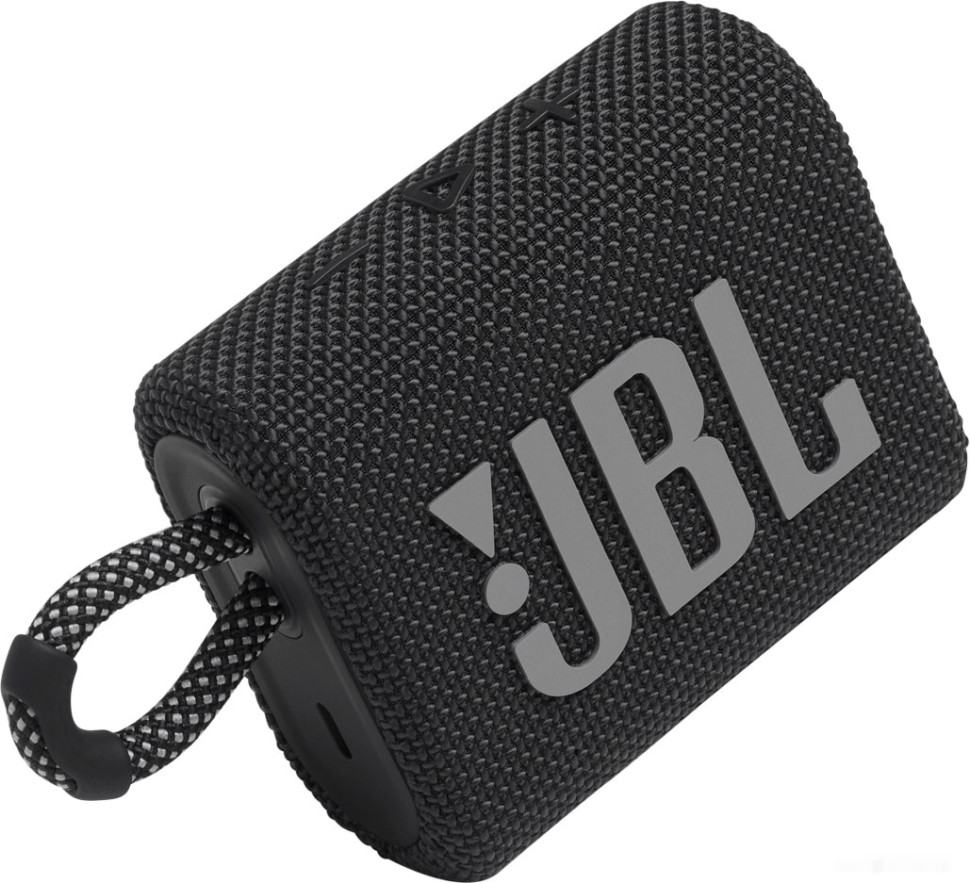 Портативная акустика JBL Go 3 (черный)
