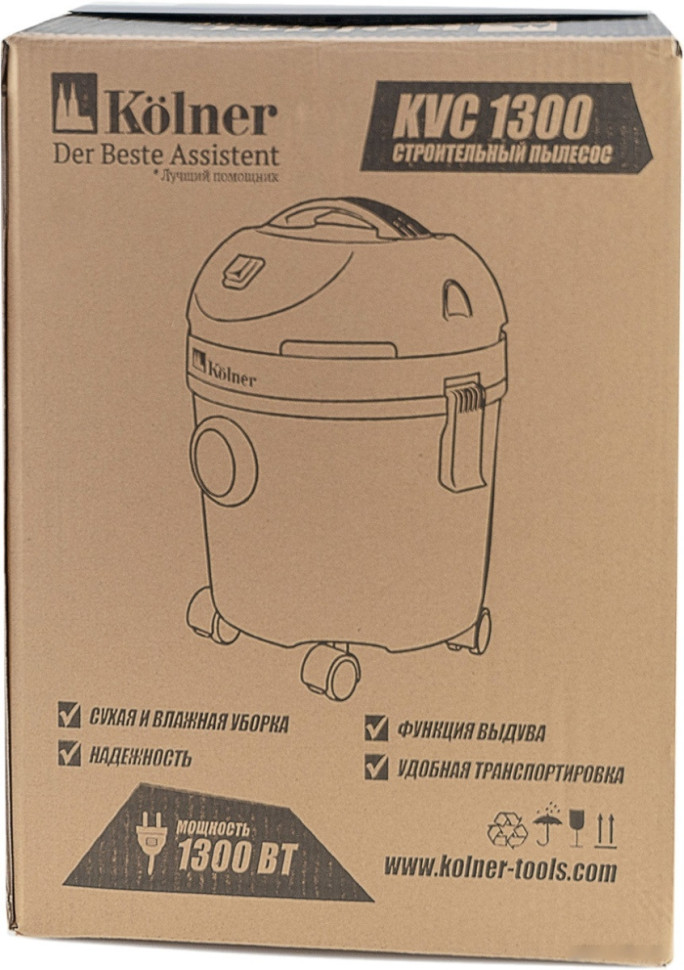 Пылесос Kolner KVC 1300