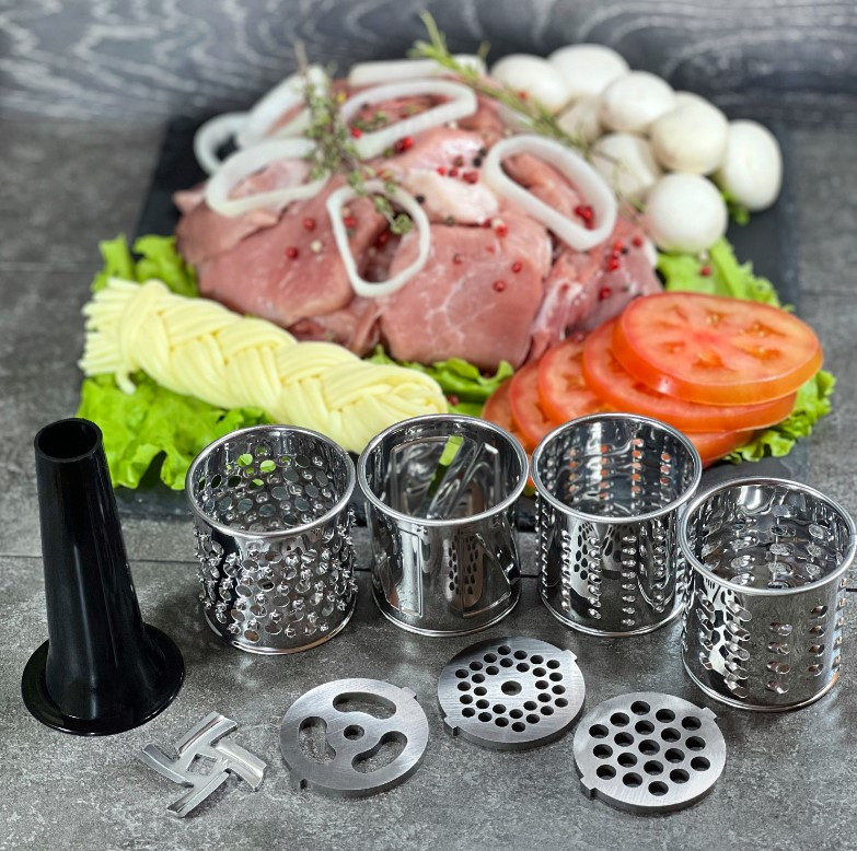 Мясорубка Holt HT-MG-007 (серебристый) Мясорубка Holt HT-MG-007 (серебристый)