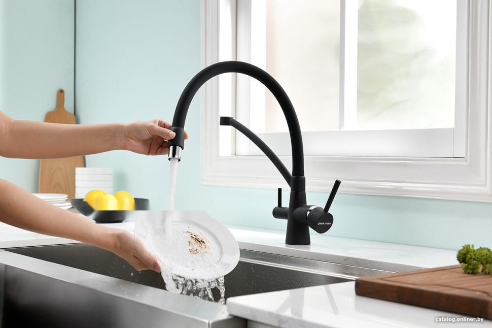 Смеситель Paulmark Siegen SI213111-BRW (бронза/белый) Смеситель Paulmark Siegen SI213111-BRW (бронза/белый)