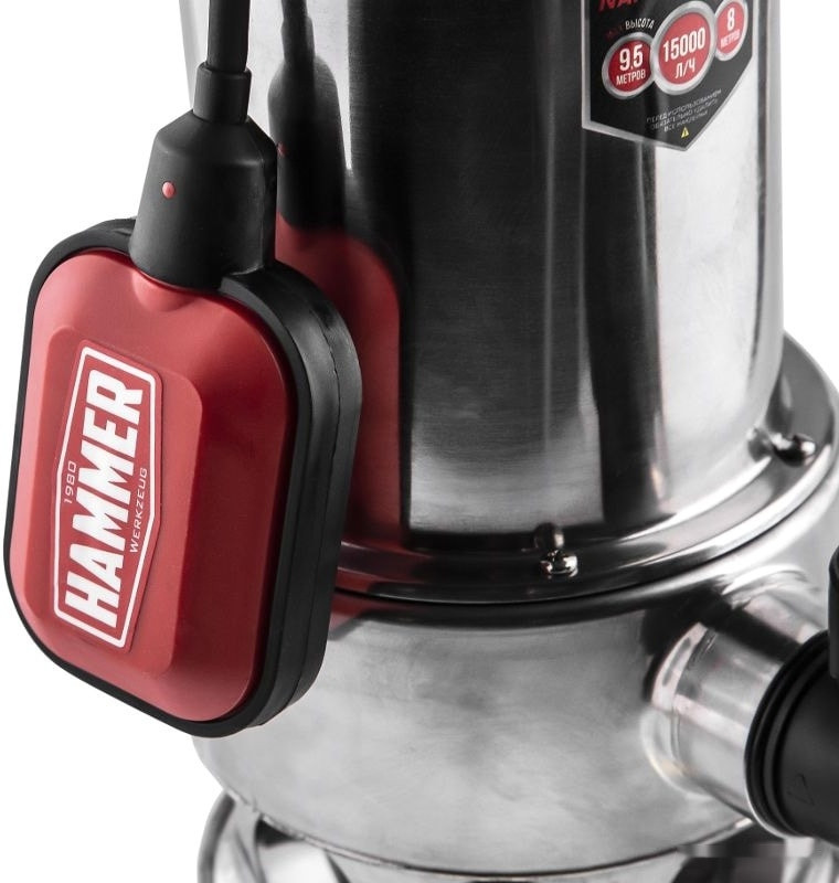 Дренажный насос Hammer NAP1000DInox Дренажный насос Hammer NAP1000DInox