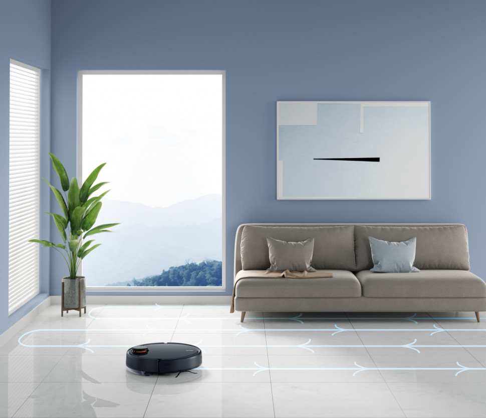 Робот-пылесос Xiaomi Mi Robot Vacuum-Mop 2 Pro MJST1SHW (черный, междунар. версия) Робот-пылесос Xiaomi Mi Robot Vacuum-Mop 2 Pro MJST1SHW (черный, междунар. версия)