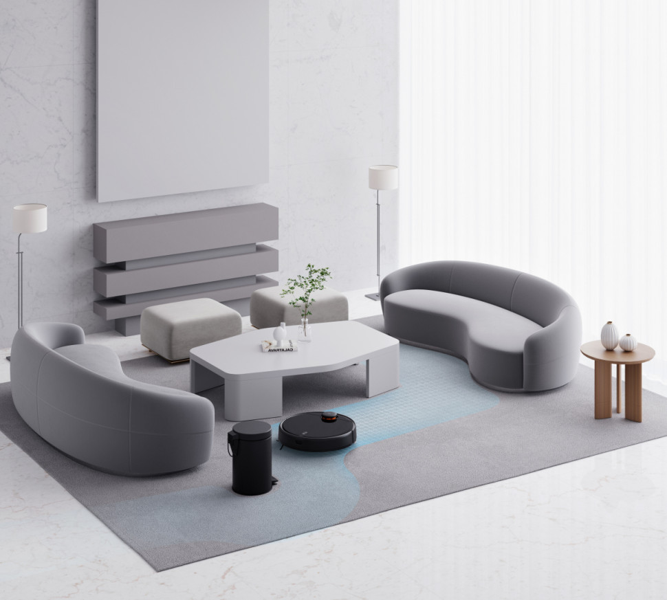 Робот-пылесос Xiaomi Mi Robot Vacuum-Mop 2 Pro MJST1SHW (черный, междунар. версия) Робот-пылесос Xiaomi Mi Robot Vacuum-Mop 2 Pro MJST1SHW (черный, междунар. версия)