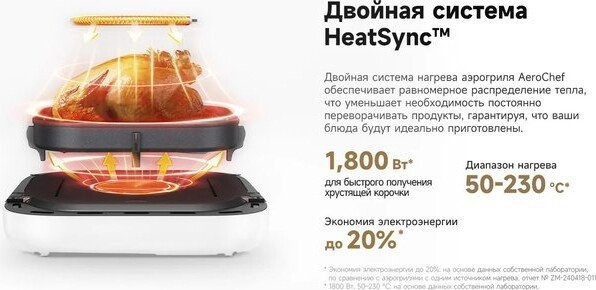 Аэрогриль Trouver Air Fryer FD10 Pro VFF12A (белый) Аэрогриль Trouver Air Fryer FD10 Pro VFF12A (белый)