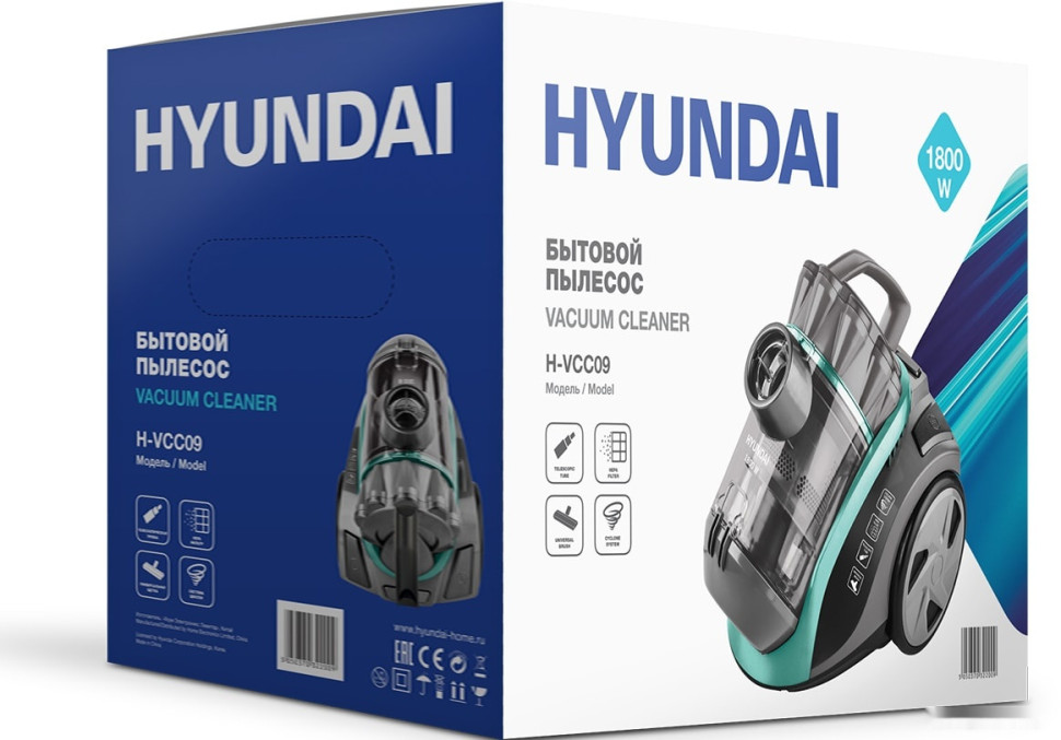 Пылесос Hyundai H-VCC09 Пылесос Hyundai H-VCC09