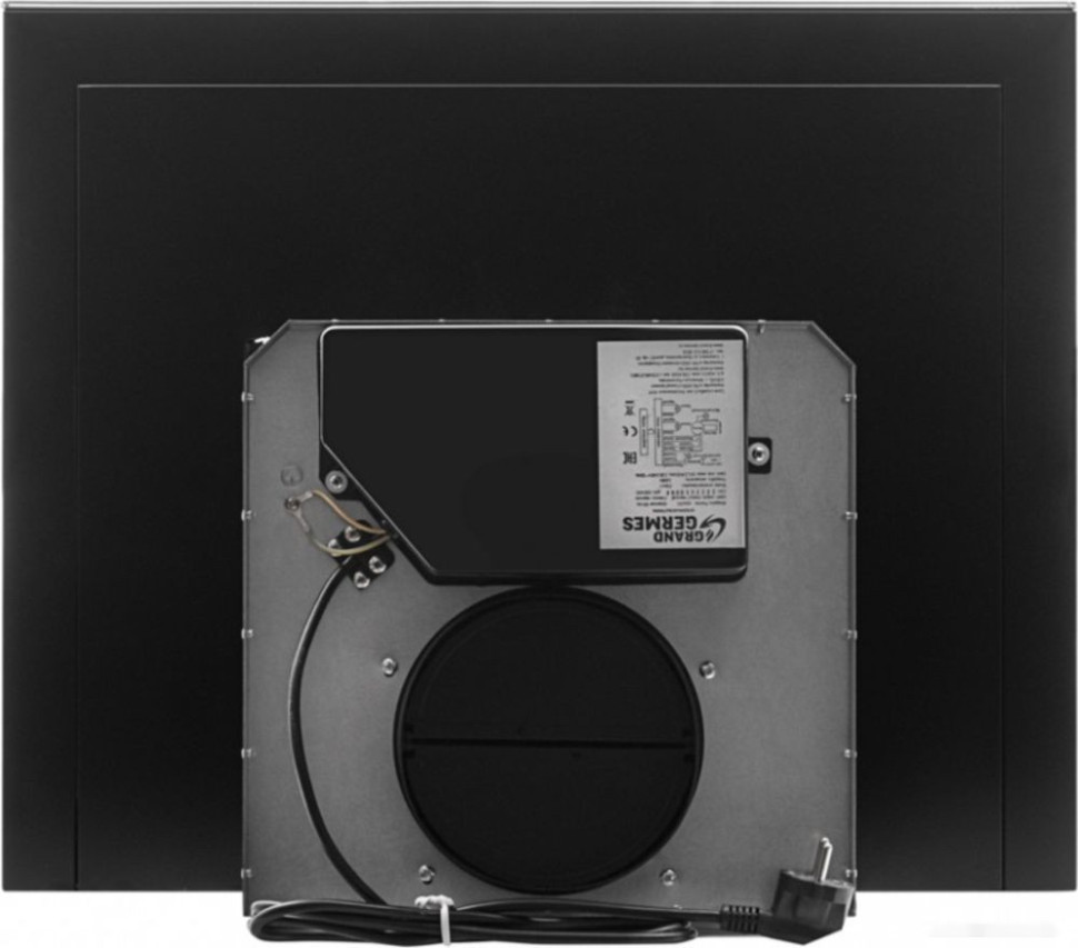 Вытяжка GrandGermes Parma GC 60 (черный/нержавеющая сталь)