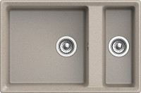 Кухонная мойка GranFest GF-LV-760K (песочный)