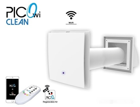 Вытяжная вентиляция Tecnosystemi Pico HP2 55 WI Вытяжная вентиляция Tecnosystemi Pico HP2 55 WI