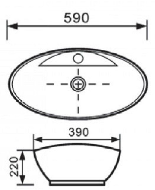 Умывальник Invena Feme CE-10-001 Умывальник Invena Feme CE-10-001