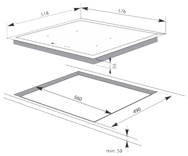 Варочная панель Hansa BHI68077