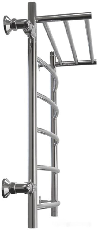 Полотенцесушитель Granula Классик, с полочкой боковое подключение левое 50х80 см