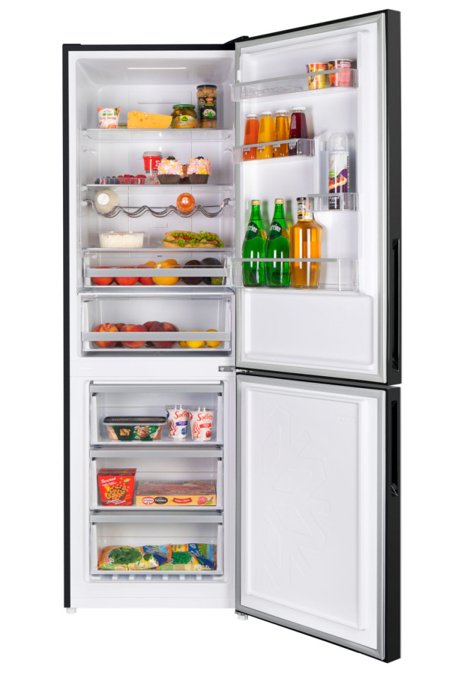 Холодильник с морозильником Maunfeld MFF185NFB Холодильник с морозильником Maunfeld MFF185NFB