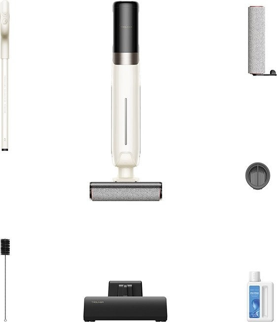 Вертикальный моющий пылесос Dreame Trouver Wet and Dry Vacuum K30 HMH14A (евровилка) Вертикальный моющий пылесос Dreame Trouver Wet and Dry Vacuum K30 HMH14A (евровилка)