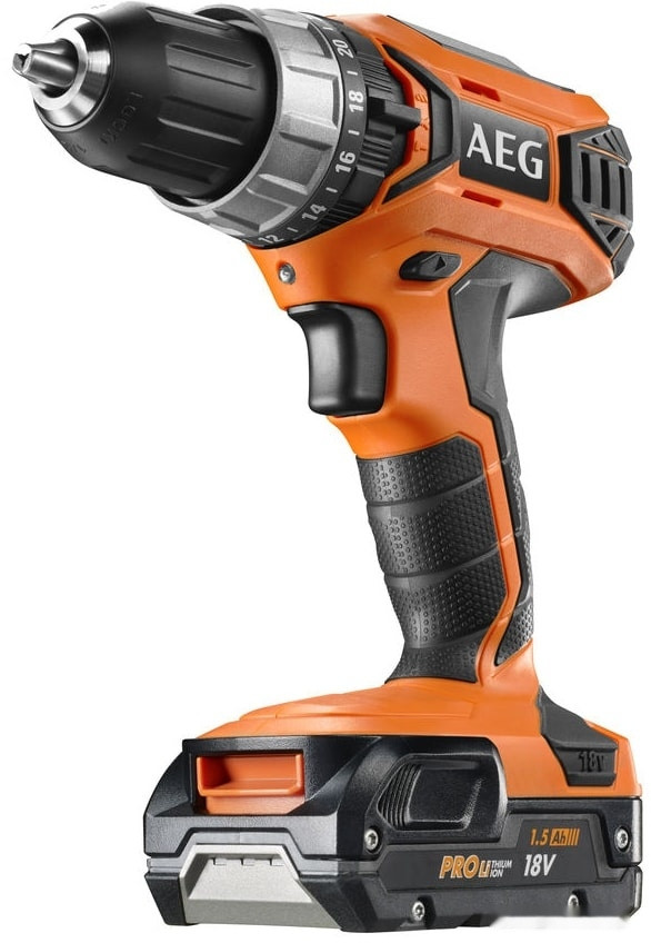 Ударный шуруповерт AEG Powertools BSB 18G3 LI-152C 4935464102 (с 2-мя АКБ, кейс)