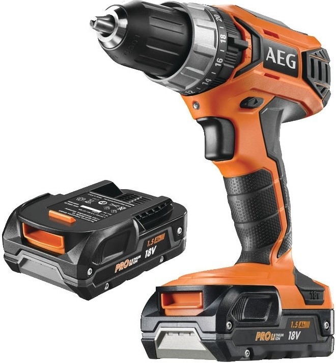 Ударный шуруповерт AEG Powertools BSB 18G3 LI-152C 4935464102 (с 2-мя АКБ, кейс)