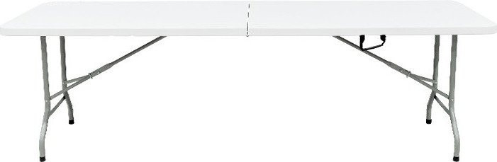Стол Calviano Складной, прямоугольный 240x75.5 см (белый) Стол Calviano Складной, прямоугольный 240x75.5 см (белый)