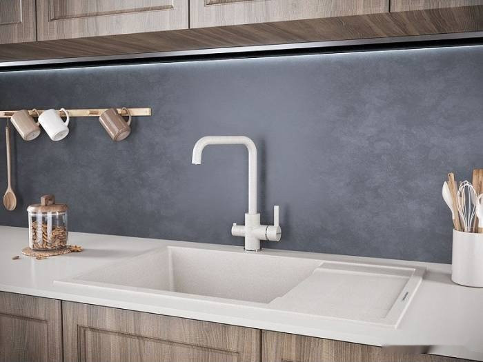 Смеситель Paulmark Logas Lo213021-328 (бежевый)