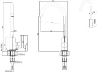 Смеситель Elleci C01 Chrome