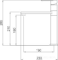 Смеситель Elleci Just Kera K96