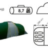 Палатка Acamper Nadir 6 (Green) Палатка Acamper Nadir 6 (Green)