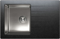 Кухонная мойка Tolero TTS-760 черный №911