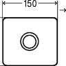 Панель смыва Viega Visign for More 103 8355.65