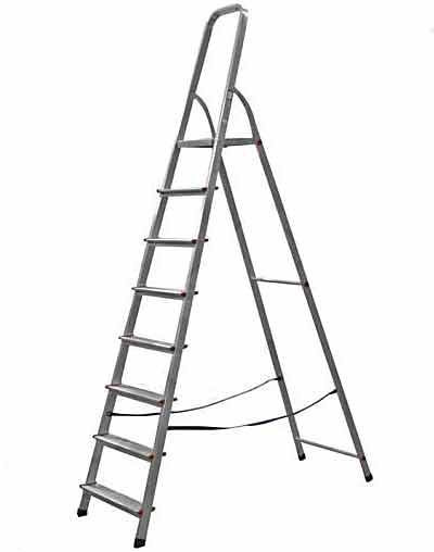 Лестница-стремянка Новая Высота NV 111 алюминиевая 8 ступеней (1110108)