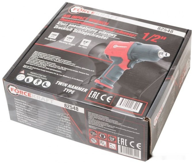 Пневмогайковерт ForceKraft FK-82548 Пневмогайковерт ForceKraft FK-82548
