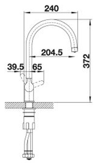 Смеситель Blanco Trima (хром) Смеситель Blanco Trima (хром)