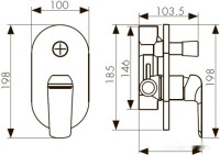 Смеситель Kaiser Glory 69177