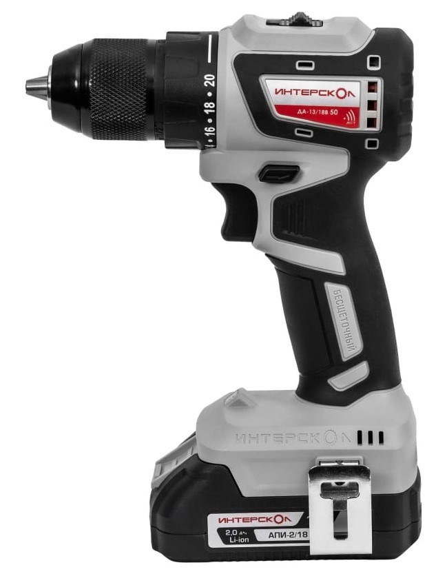 Аккумуляторная дрель-шуруповерт Интерскол ДА-13/18В 50 (776.2.2.70) Аккумуляторная дрель-шуруповерт Интерскол ДА-13/18В 50 (776.2.2.70)