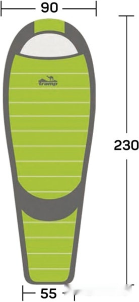 Спальный мешок Tramp Voyager Long TRS-052L (правая молния) Спальный мешок Tramp Voyager Long TRS-052L (правая молния)