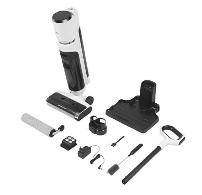 Вертикальный пылесос с влажной уборкой Redmond VH1312 белый Вертикальный пылесос с влажной уборкой Redmond VH1312 белый