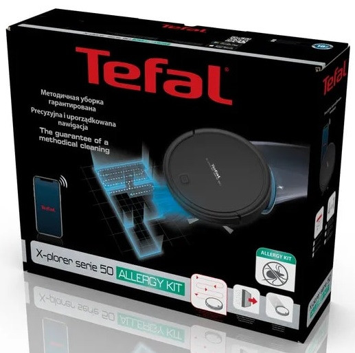 Робот-пылесос Tefal Explorer Serie 50 RG7365WH Робот-пылесос Tefal Explorer Serie 50 RG7365WH