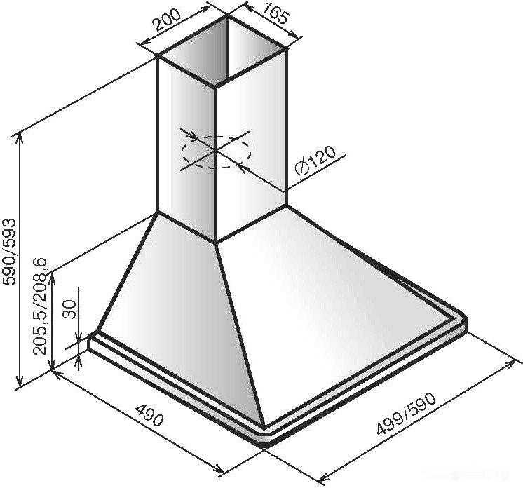 Вытяжка Elikor Оптима 50П-400-К3Л белый Вытяжка Elikor Оптима 50П-400-К3Л белый