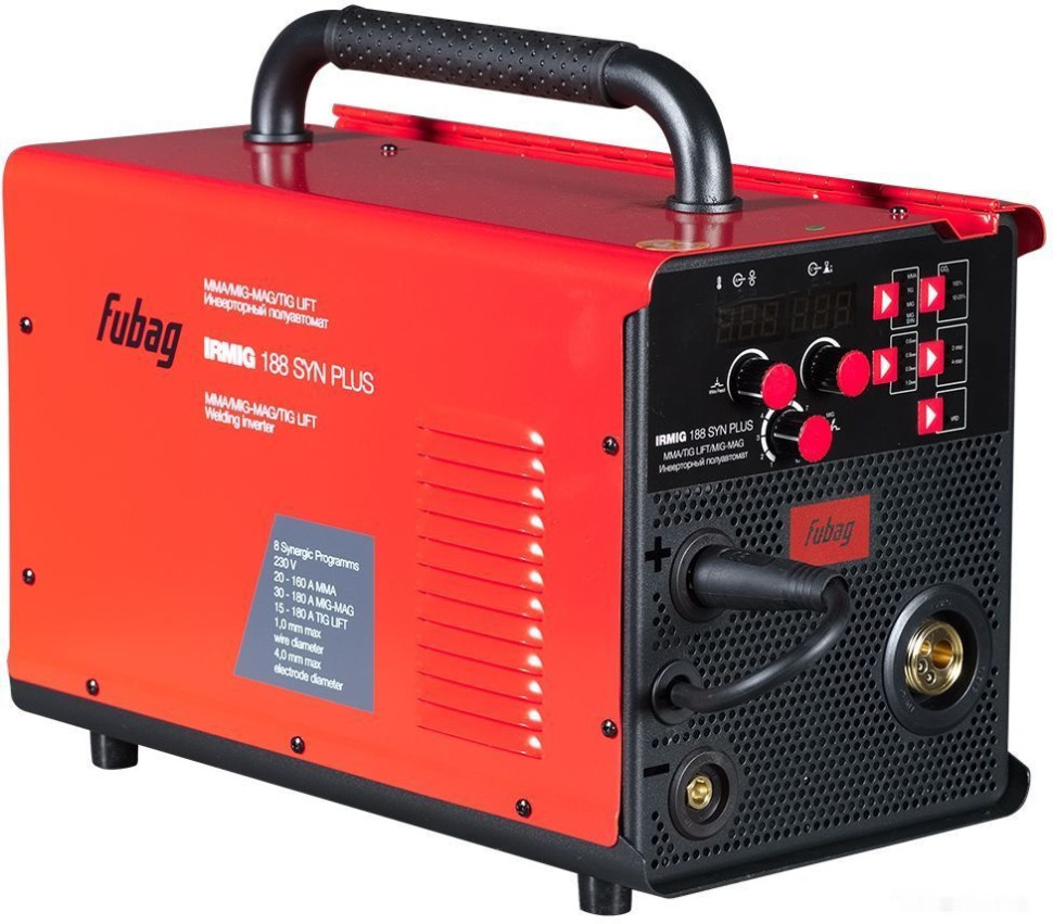 Сварочный инвертор FUBAG IRMIG 188 SYN PLUS 41380.1 Сварочный инвертор FUBAG IRMIG 188 SYN PLUS 41380.1