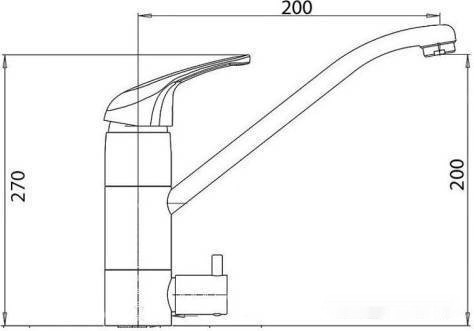 Смеситель Wisent W4298A