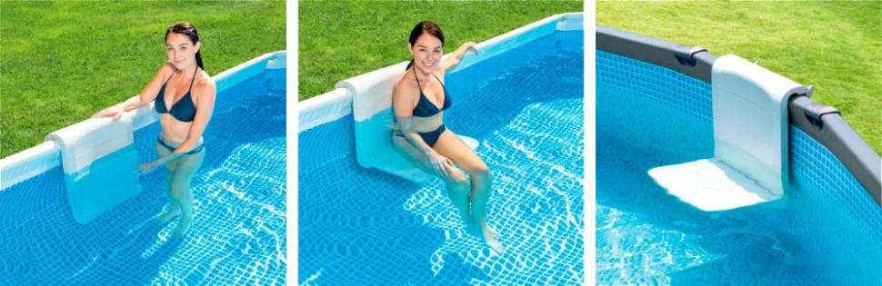 Сиденье INTEX Сиденье для бассейна навесное 28053 Сиденье INTEX Сиденье для бассейна навесное 28053