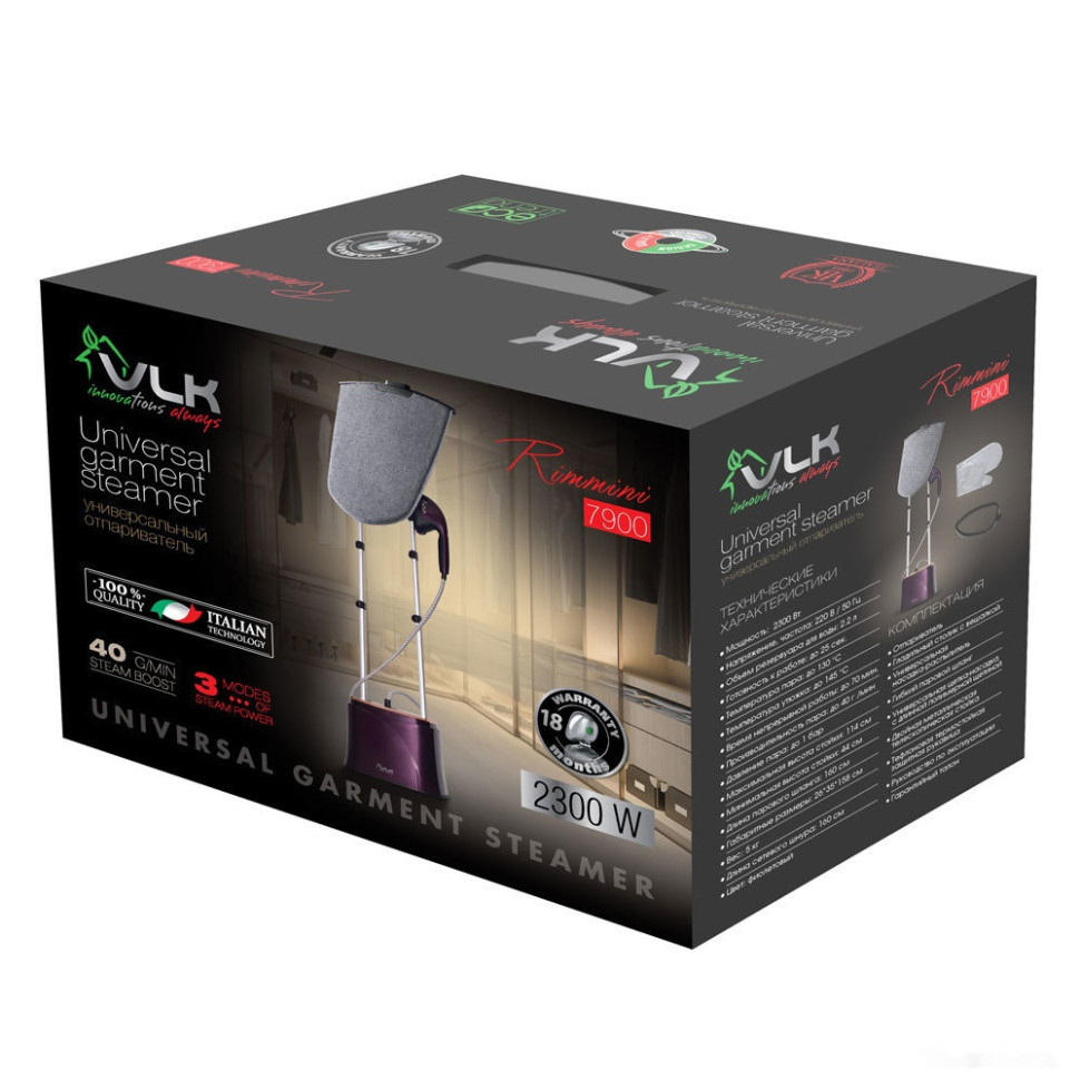 Отпариватель VLK Rimmini 7900 Отпариватель VLK Rimmini 7900