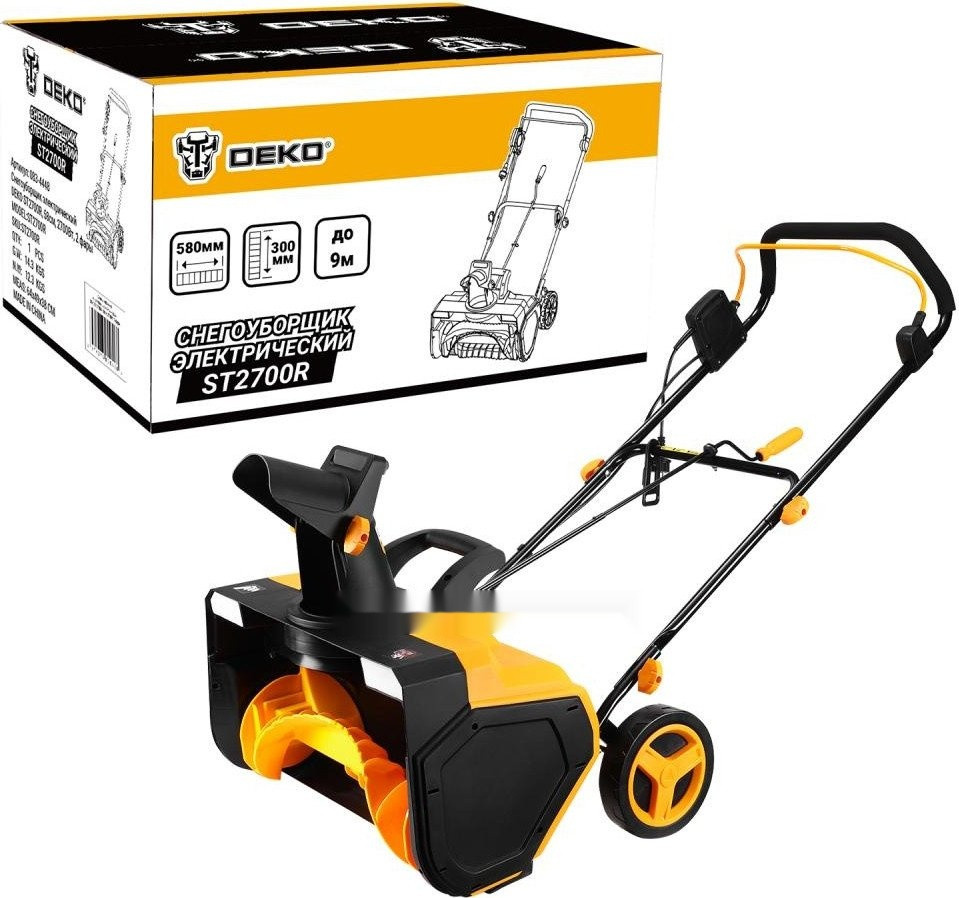 Снегоуборщик Deko ST2700R 083-4448 Снегоуборщик Deko ST2700R 083-4448