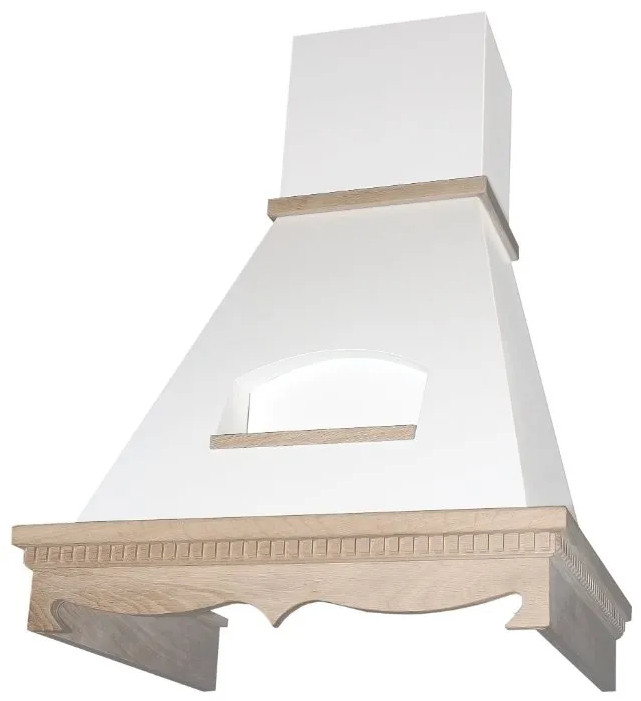 Вытяжка Elikor Бельведер Флореале 60П-650-П3Д (бежевый/дуб неокрашенный)