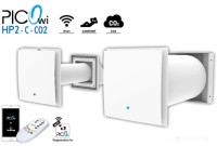 Вытяжная вентиляция Tecnosystemi Pico HP2 55 WI-C-CO2
