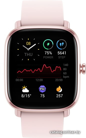 Умные часы Amazfit GTS 2 mini (фламинго розовый)