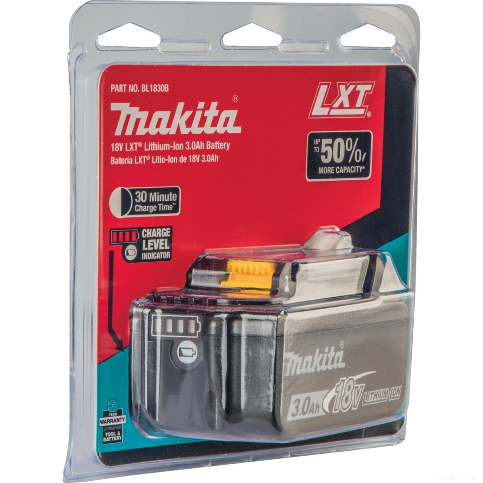 Аккумулятор для инструмента Makita BL1830B (18В/3 а*ч)